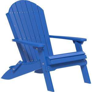 imageLuxCraft Folding Adirondack Chair  Available in 32 ColorsBlue