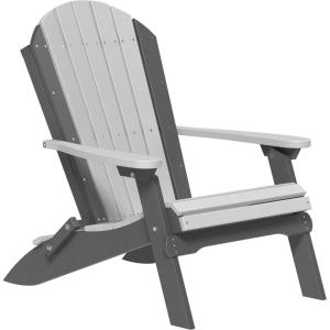 imageLuxCraft Folding Adirondack Chair  Available in 32 ColorsDove Gray  Slate