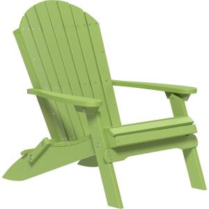 imageLuxCraft Folding Adirondack Chair  Available in 32 ColorsLime Green