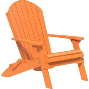 imageLuxCraft Folding Adirondack Chair  Available in 32 ColorsTangerine