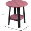 imageLuxCraft Deluxe End Table  Available in 35 ColorsCherrywood and Black