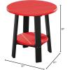 imageLuxCraft Deluxe End Table  Available in 35 ColorsRed and Black