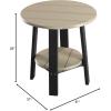 imageLuxCraft Deluxe End Table  Available in 35 ColorsWeatherwood and Black
