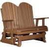 imageLuxCraft 4 Adirondack Glider  Available in 20 ColorsAntique Mahogany