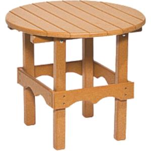 imageDutchCrafters 20 Inch Tall Modern Outdoor Patio Small Side End Table Plant Stand Accent Table for Balcony Deck Garden Yard Dark GrayCedar