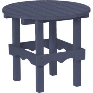 imageDutchCrafters 20 Inch Tall Modern Outdoor Patio Small Side End Table Plant Stand Accent Table for Balcony Deck Garden Yard Dark GrayPatriot Blue