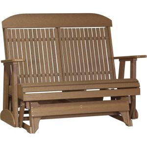 imageLuxCraft 4 Classic Glider  Available in 14 ColorsAntique Mahogany