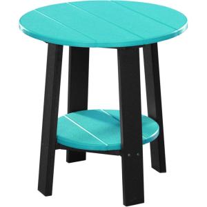 imageLuxCraft Deluxe End Table  Available in 35 ColorsAruba Blue and Black
