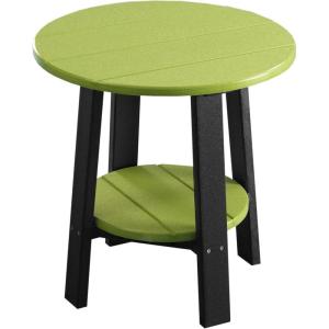 imageLuxCraft Deluxe End Table  Available in 35 ColorsLime Green and Black