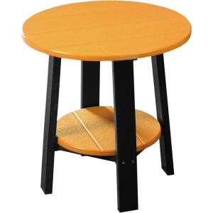 imageLuxCraft Deluxe End Table  Available in 35 ColorsTangerine and Black