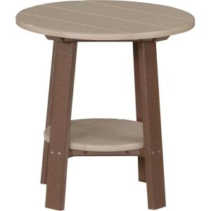 imageLuxCraft Deluxe End Table  Available in 35 ColorsWeatherwood and Chestnut Brown