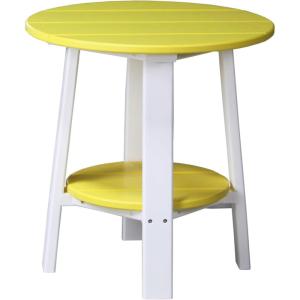 imageLuxCraft Deluxe End Table  Available in 35 ColorsYellow and White