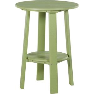 imageLuxCraft Deluxe End Table 28quot TangerineWhiteLime Green