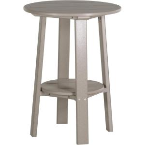 imageLuxCraft Deluxe End Table 28quot TangerineWhiteWeatherwood