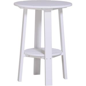 imageLuxCraft Deluxe End Table 28quot TangerineWhiteWhite