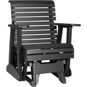 imageLuxCraft Plain Glider  2 Available in 14 Colors Antique MahoganyBlack  PremiumBlack