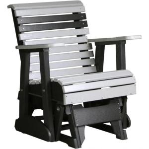 imageLuxCraft Plain Glider  2 Available in 14 Colors Antique MahoganyBlack  PremiumDove Grey on Black