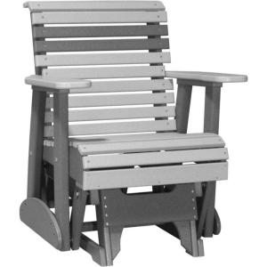 imageLuxCraft Plain Glider  2 Available in 14 Colors Antique MahoganyBlack  PremiumDove Grey on Slate