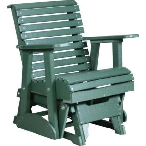 imageLuxCraft Plain Glider  2 Available in 14 Colors Antique MahoganyBlack  PremiumGreen