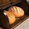 imageDutchCrafters Amish USA Made Solid Wood Countertop Bread Box with Drawer Bread Holder for Kitchen Counter Large Bread Box for Kitchen Countertop Cherry  Michaels CherryBrown Maple  Briar