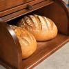 imageDutchCrafters Amish USA Made Solid Wood Countertop Bread Box with Drawer Bread Holder for Kitchen Counter Large Bread Box for Kitchen Countertop Cherry  Michaels CherryCherry  Michaels Cherry