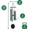 imageLambright Chimes Tranquil Rain 41 Malachite Personalized Wind Chime for Outside  Memorial Wind Chimes for Loss of Loved One Thoughtful Retirement Gift for Woman Sympathy Windchimes32 Tinker Belle