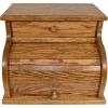 imageDutchCrafters Amish USA Made Solid Wood Countertop Bread Box with Drawer Bread Holder for Kitchen Counter Large Bread Box for Kitchen Countertop Cherry  Michaels CherryOak  Medium Walnut
