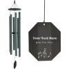 imageLambright Chimes Summer Songfest 52 Jade Green Personalized Wind Chimes for Outside Gifts for Women Unique Gifts for Loss of Loved One Memorial Sympathy Celebration  Amish Made in America51 Summer Songfest