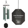 imageLambright Chimes Tranquil Rain 41 Malachite Personalized Wind Chime for Outside  Memorial Wind Chimes for Loss of Loved One Thoughtful Retirement Gift for Woman Sympathy Windchimes32 Tinker Belle