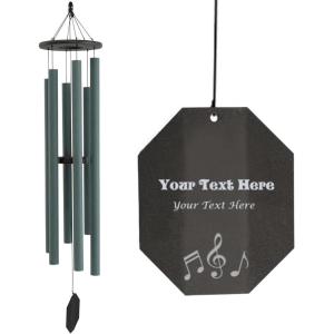 imageLambright Chimes Summer Songfest 52 Jade Green Personalized Wind Chimes for Outside Gifts for Women Unique Gifts for Loss of Loved One Memorial Sympathy Celebration  Amish Made in America51 Summer Songfest