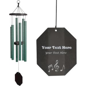 imageLambright Chimes Tranquil Rain 41 Malachite Personalized Wind Chime for Outside  Memorial Wind Chimes for Loss of Loved One Thoughtful Retirement Gift for Woman Sympathy Windchimes36 Songbird