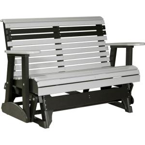 imageLuxCraft Plain Glider  4 CherrywoodBlackDove Grey on Black