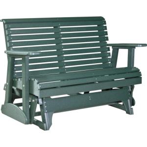 imageLuxCraft Plain Glider  4 CherrywoodBlackGreen