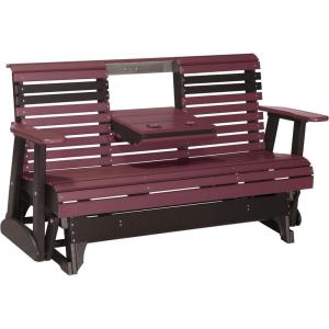 imageLuxCraft Plain Glider  5  Available in 14 Colors Premium  Birch on WhiteCherrywood on Black