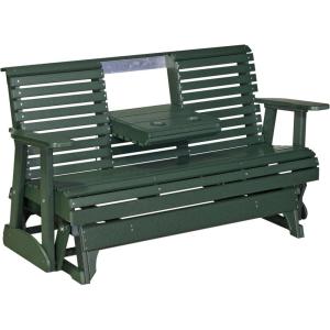 imageLuxCraft Plain Glider  5  Available in 14 Colors Premium  Birch on WhiteGreen