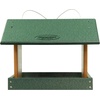 image:imagePoly Hanging Hopper Bird Feeder Large Bird Feeder for Outside Outdoors  Amish American Made Hanging Black amp RedTurf Green  Cedar