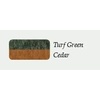 image:imageClassic Single Suet Poly Bird Feeder Gray amp Lime Mount Style  Post MountTurf Green  Cedar