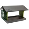 image:imageClassic Single Suet Poly Bird Feeder Gray amp Lime Mount Style  Post MountGray  Lime