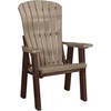 image:imageDutchCrafters Comfy Chair  Amish Made HDPE Outdoor Patio Lounge Chair Weather Resistant Porch Seating Furniture Outdoor Chair for Patio Deck Garden amp Backyard Weatherwood amp Tudor BrownWeatherwood  Tudor Brown