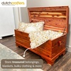 image:imageDutchCrafters 35 Solid Cedar Hope Chest with Lock amp Key  Small Aromatic Red Cedar Lined Storage Trunk amp Blanket Chest Storage Bench for Bedroom Amish Made Wood Trunk Made in USA