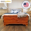 image:imageDutchCrafters 35 Solid Cedar Hope Chest with Lock amp Key  Small Aromatic Red Cedar Lined Storage Trunk amp Blanket Chest Storage Bench for Bedroom Amish Made Wood Trunk Made in USA